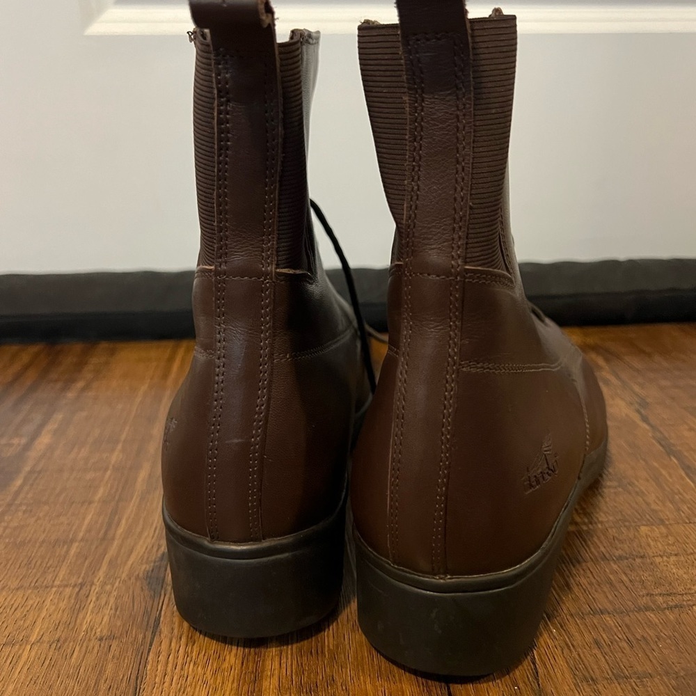 Dansko Mens Brown Leather Combat Boots Size 42 - Picture 5 of 10